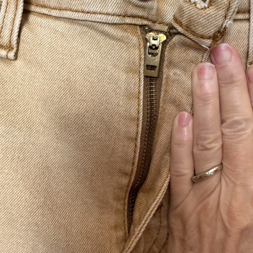 Levi's Tan‎ 511 Slim Fit Jeans 34x32 Khaki Denim Streetwear Casual